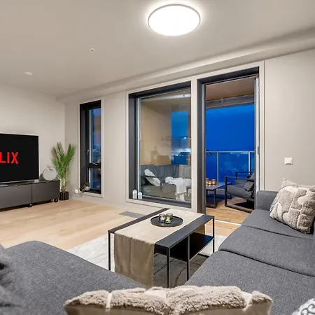 Arctic Premium Horizon L Sea View L Balcony Apartment Tromsø